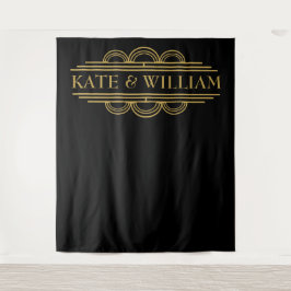 Hinterer Tropfen des Wandteppich