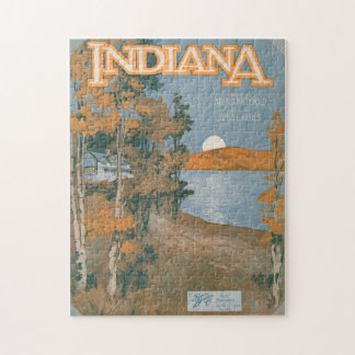 Hinteres Zuhause wieder in Indiana Puzzle