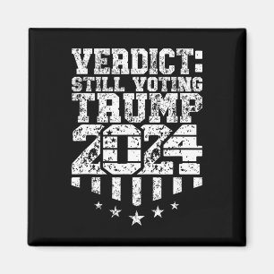 Hintergesiegter Text Trump wählt noch verurteilten Magnet