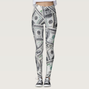 Hintergrund 100 Dollar Rechnungen. Leggings