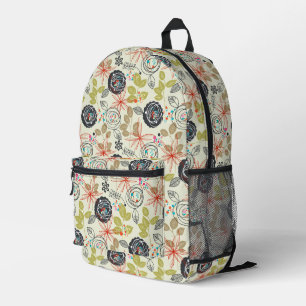 Hintergrund: 2 2 bedruckter rucksack