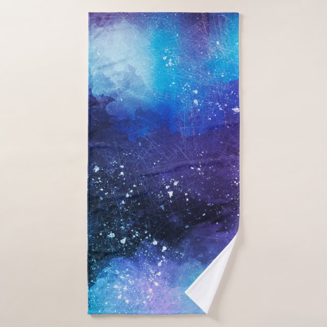 Hintergrund abstrakte Aquarellbilder Badehandtuch (Badehandtuch)