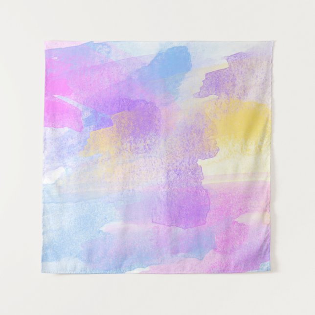 Hintergrund abstrakte Aquarellbilder Wandteppich (Vorderseite)