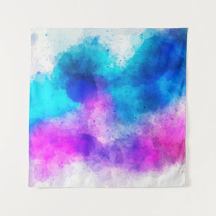 Hintergrund abstrakte Aquarellbilder Wandteppich