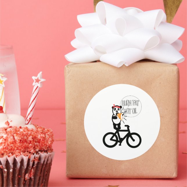 Hintergrund ändern runder aufkleber (Party)