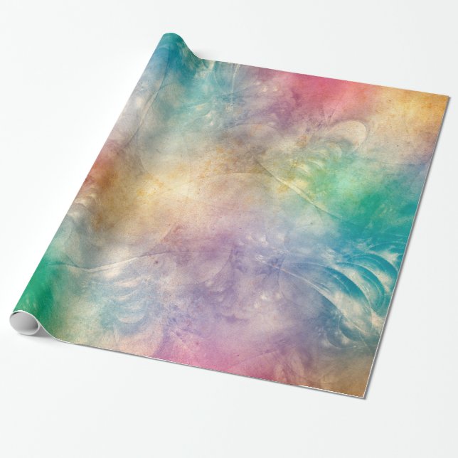 Hintergrund Antike Apophysis-Fraktale I Geschenkpapier (Ungerollt)