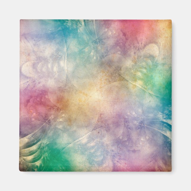 Hintergrund Antike Apophysis-Fraktale I Magnet (Vorne)