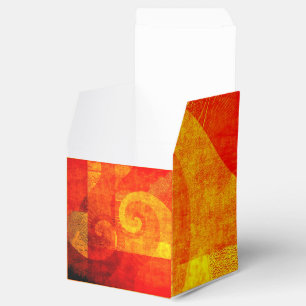 Hintergrund Antiquitätenspiralen Geschenkschachtel