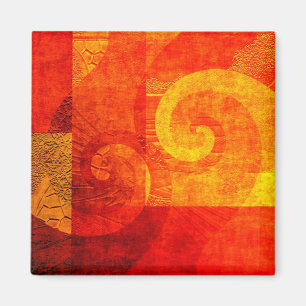 Hintergrund Antiquitätenspiralen Magnet