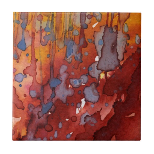 Hintergrund-Aquarell 7 Fliese (Vorderseite)