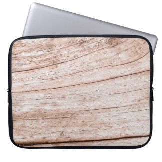 Hintergrund aus alten Holzpaneelen, Vintager Text Laptopschutzhülle