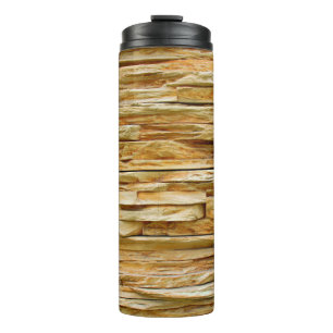 Hintergrund aus einem Naturstein, Architekt Thermosbecher