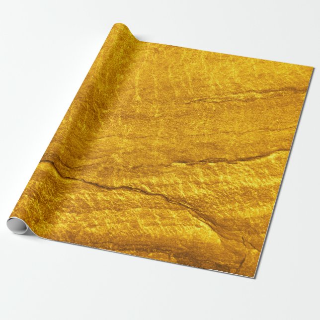 Hintergrund aus Goldstein. abstrakt, antike  Geschenkpapier (Ungerollt)