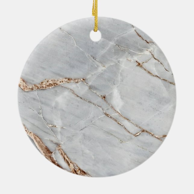 Hintergrund aus grauem Marmor Keramik Ornament (Hinten)