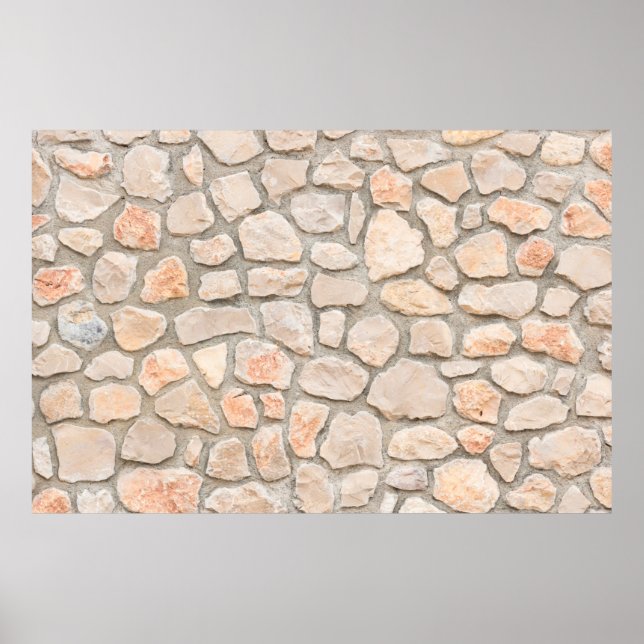 Hintergrund aus grauem Stein, Stein, Textur, Wand, Poster (Vorne)