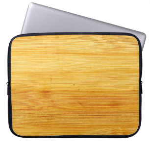 Hintergrund aus Holz Laptopschutzhülle
