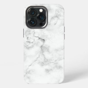 Hintergrund aus schwarzem und weißem Marmor iPhone 13 Pro Hülle