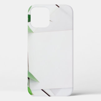 Hintergrund Blätter mit weißer Holzkarte Case-Mate iPhone Hülle
