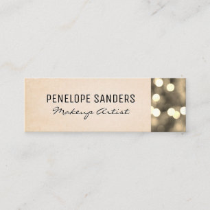 Hintergrund   Bokeh Mini Visitenkarte