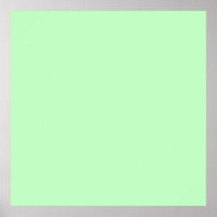 Hintergrund der Farbe von Eggshell Blue Green Past Poster
