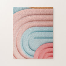 Hintergrund der Formen in Pastellfarben