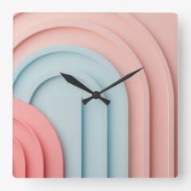 Hintergrund der Formen in Pastellfarben