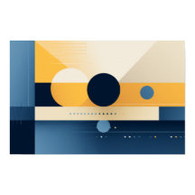 Hintergrund der geometrischen Formen Poster