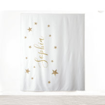 Hintergrund der Goldstars Personalisiert Name