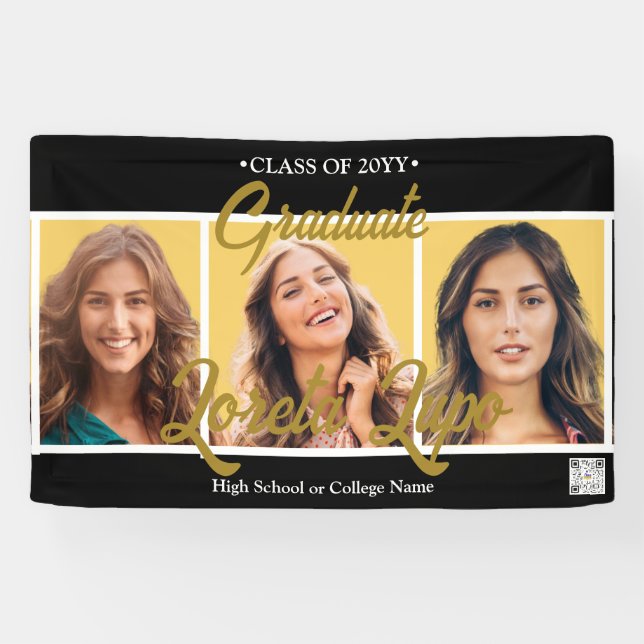 Hintergrund der Graduierungspartei Banner (Horizontal)