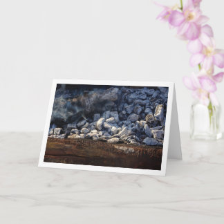 Hintergrund der heißen Kohle Karte