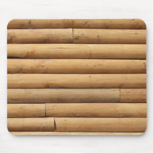 Hintergrund der Imitate Blockhüttenseite Mousepad