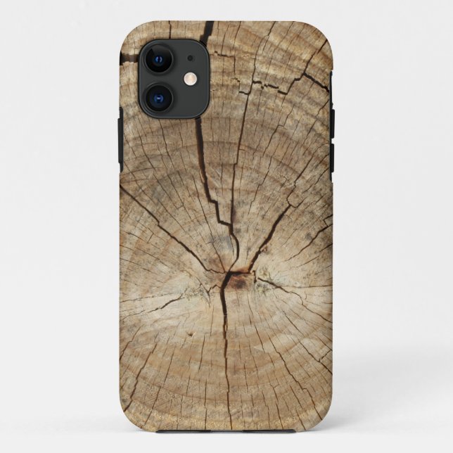 Hintergrund der Imitate Tree Rings Case-Mate iPhone Hülle (Rückseite)