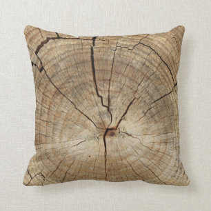 Hintergrund der Imitate Tree Rings Kissen