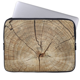 Hintergrund der Imitate Tree Rings Laptopschutzhülle