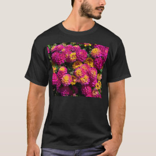 Hintergrund der Lantana-Blume T-Shirt