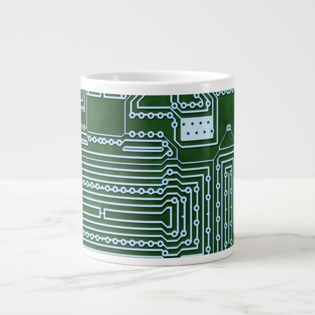 Hintergrund der Leiterplatte Jumbo-Tasse (Vorderseite)