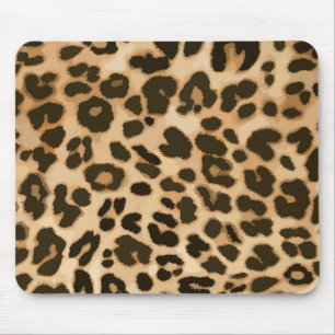 Hintergrund der Leopard-Printmedien Mousepad