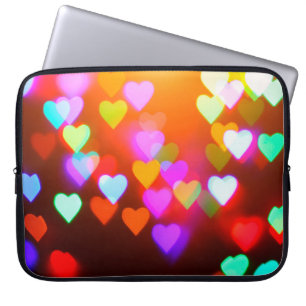 Hintergrund der Liebe Laptopschutzhülle
