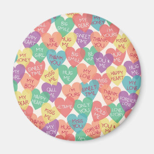 Hintergrund der Liebe Magnet