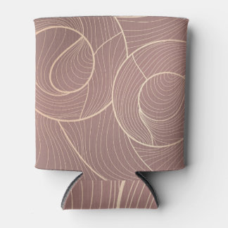 Hintergrund der Luxus Gold Lines Muster Dosenkühler