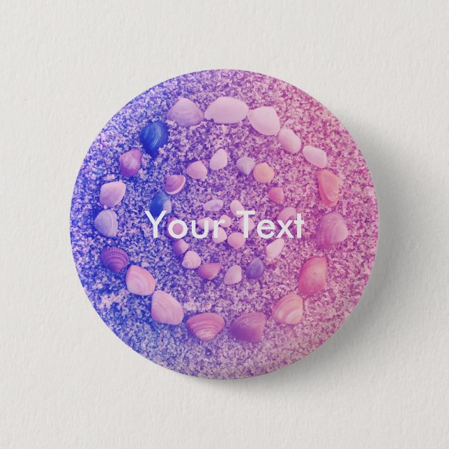 Hintergrund der Muschel Button (Vorderseite)