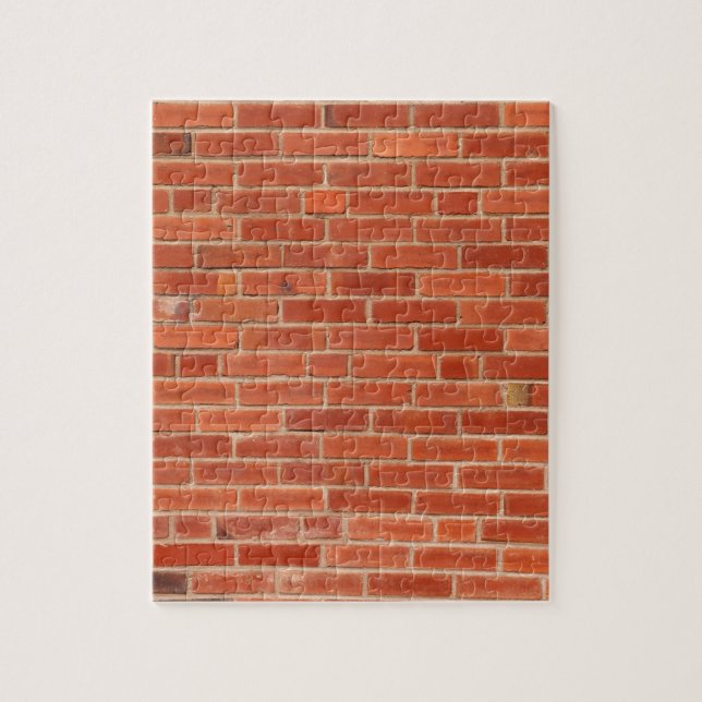 Hintergrund der Red Brick Wall Textur Puzzle (Vertikal)