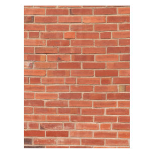 Hintergrund der Red Brick Wall Textur Tischdecke