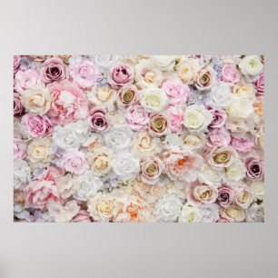 Hintergrund der Rose Poster