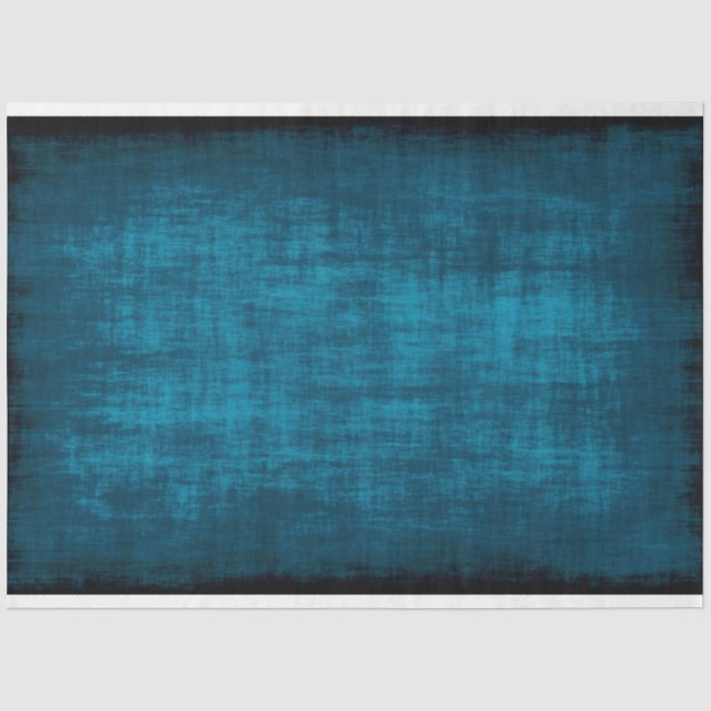 Hintergrund der rustikalen blauen Textur Seidenpapier (Vorderseite)