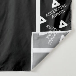 Hintergrund der schwarzen und weißen Absolventen Wandteppich