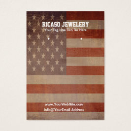 Hintergrund der Vintagen Flaggen der USA