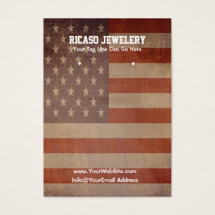 Hintergrund der Vintagen Flaggen der USA