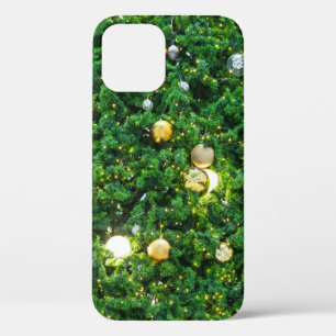 Hintergrund der Weihnachtsbaumdekoration. Vintag G Case-Mate iPhone Hülle