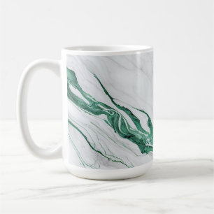 Hintergrund des abstrakten Marmormusters Kaffeetasse